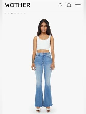 Mother Lil Weekender Petite Jeans